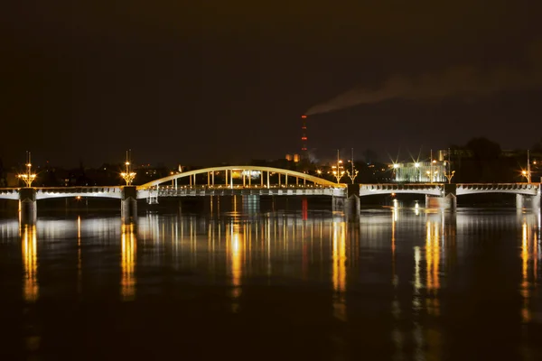 Most nocą — Zdjęcie stockowe