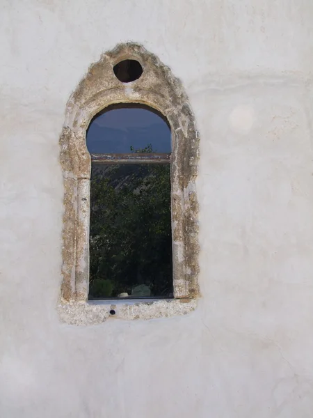 Fönster, den östligt ortodoxa kyrkan — Stockfoto