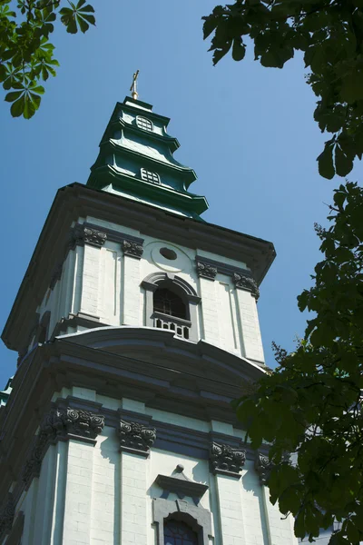 Wieża kościoła — Zdjęcie stockowe