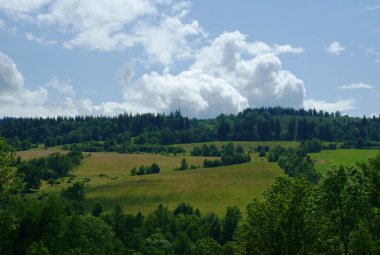 tepeler ile peyzaj