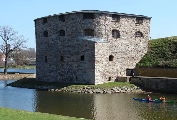 Kalmar slott på Sveriges kust — Stockfoto
