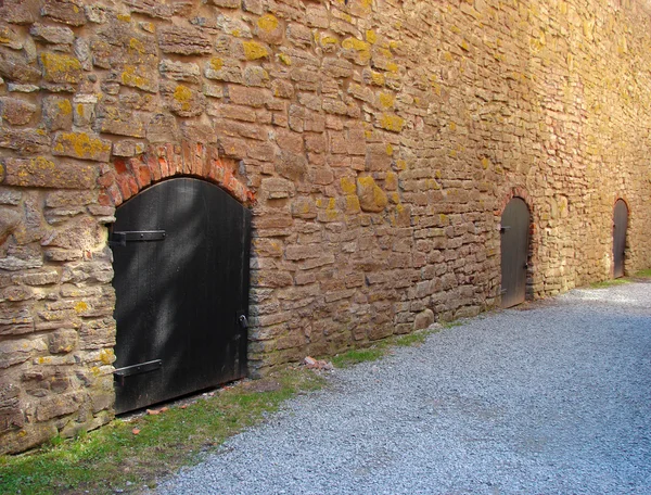 Innerväggar av Kalmar slott — Stockfoto