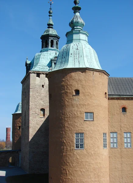 Castello di Kalmar sulla costa orientale della Svezia — Foto Stock