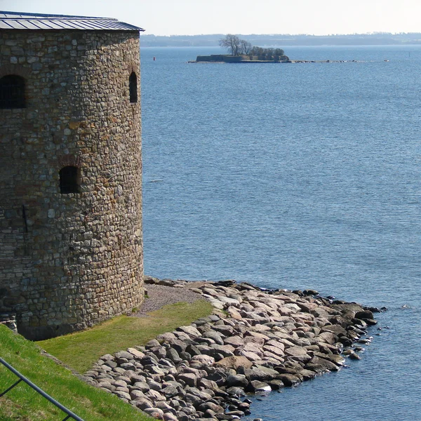 Castillo de Kalmar en la costa este de Suecia — Foto de Stock