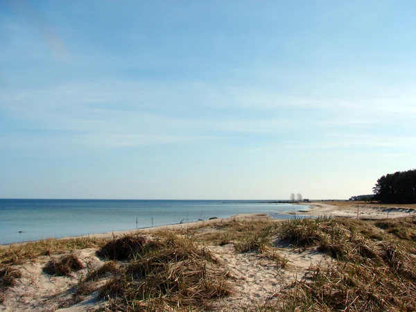 Красивый шведский морской пейзаж — стоковое фото