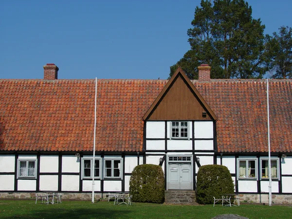 Traditionele Zweedse huis — Stockfoto