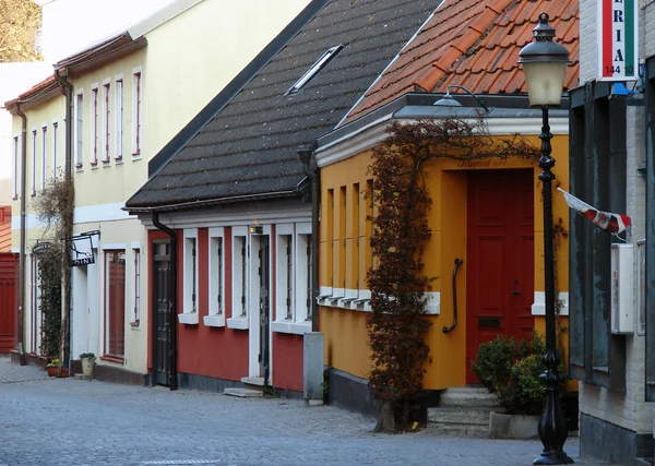Красивая улица Швеции — стоковое фото