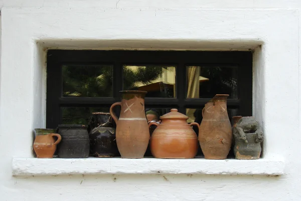 Vasellame di terracotta — Foto Stock