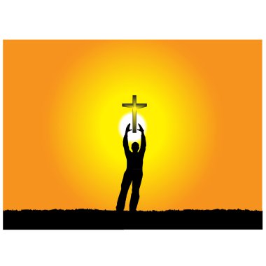 Love Religion.Vector clipart