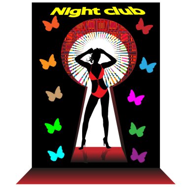 gece club.vector