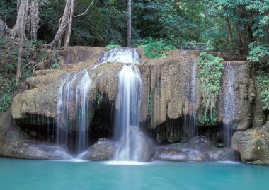 Erawan Falls clipart