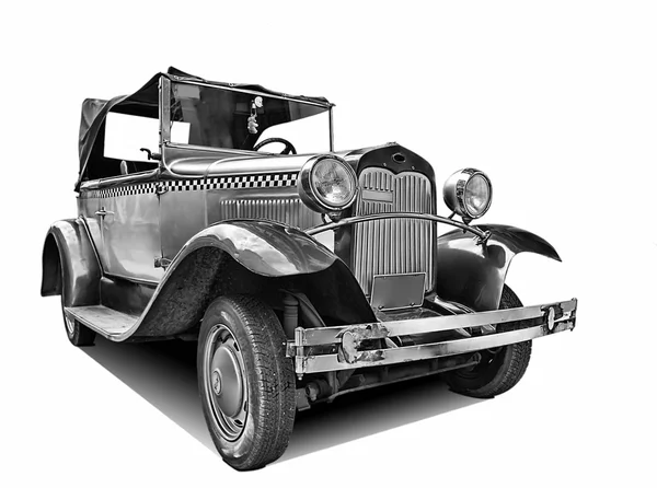 Izole klasik arabalar — Stok fotoğraf