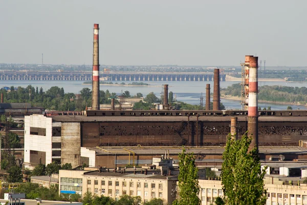 Schwerindustrie in Russland Stockbild