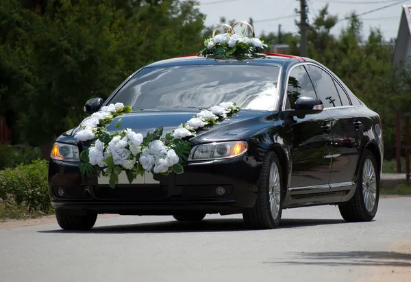 結婚式の車 — ストック写真