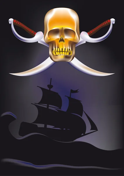 Signe pirate — Image vectorielle