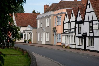 Village Street,UK clipart