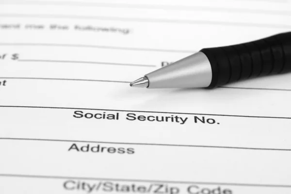 Social security — Stock Photo, Image