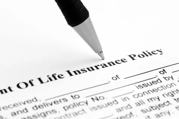 Life insurance policy — Stock Photo, Image