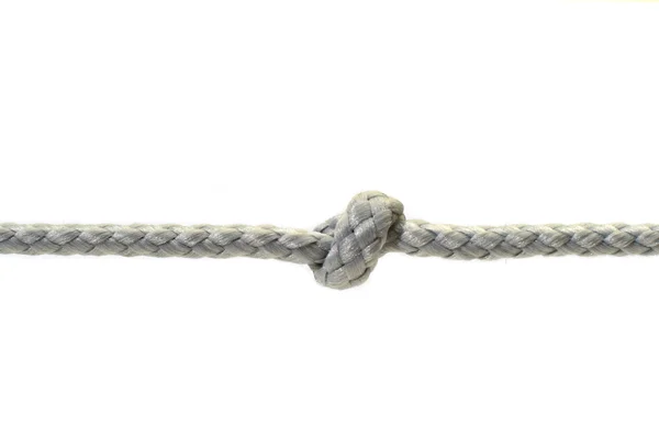 stock image Knot over white