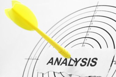 Analysis target clipart