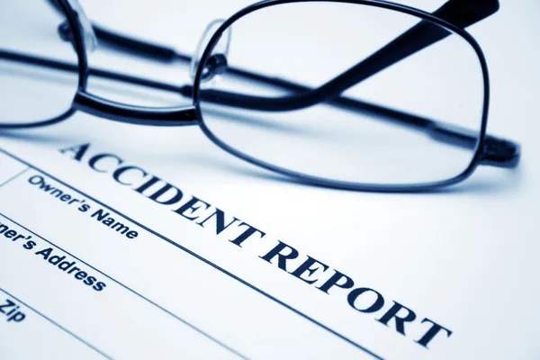 Accident report — Stock Photo, Image