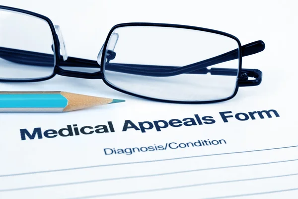 stock image Medical appeals form