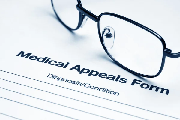 stock image Medical appeals form