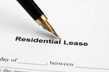 Residential lease clipart