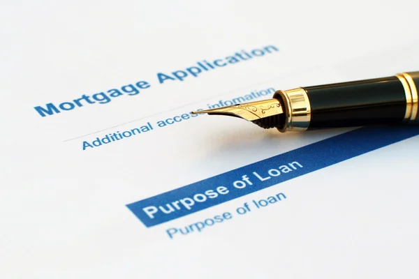 Mortgage application — Stock Photo, Image