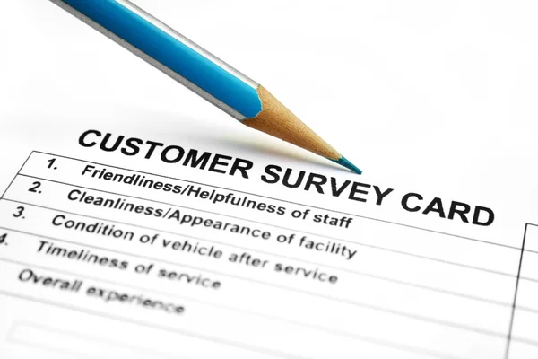Customer survey — Stock Photo, Image