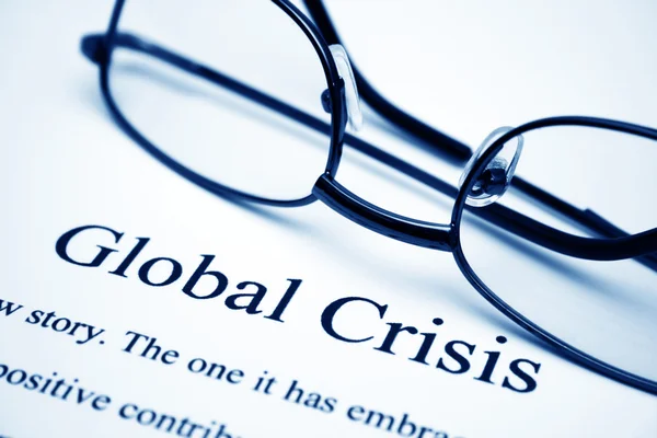 Küresel kriz — Stok fotoğraf