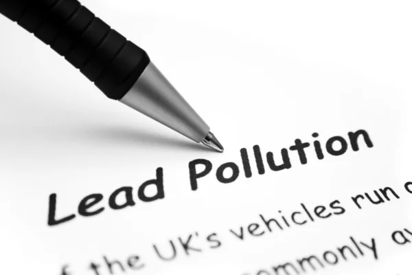 Lead pollution — Stock Photo, Image