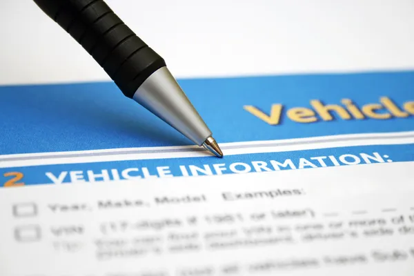 Vehicle form — Stock Photo, Image
