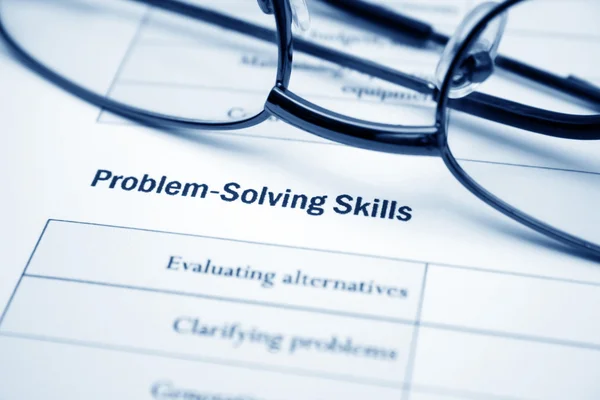 Problem solving skills — Stock Photo, Image
