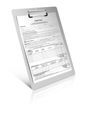 Claim form clipart