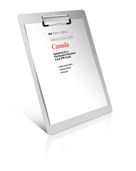 Immigration Canada — Stock Photo, Image