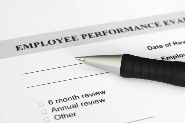 Valutazione delle prestazioni dei dipendenti — Foto Stock