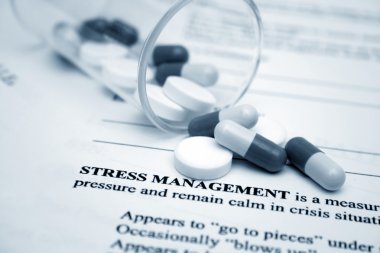 Stress management clipart