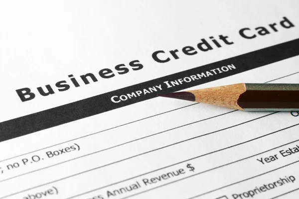 Biznes karty kredytowej — Zdjęcie stockowe