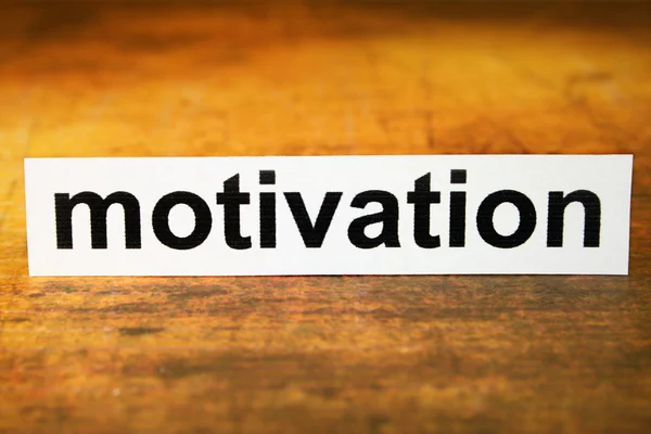 Motivation — Stock Photo, Image