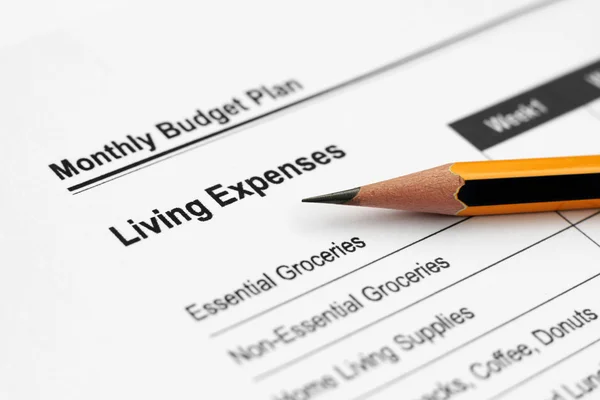 Living expenses — Stock Photo, Image
