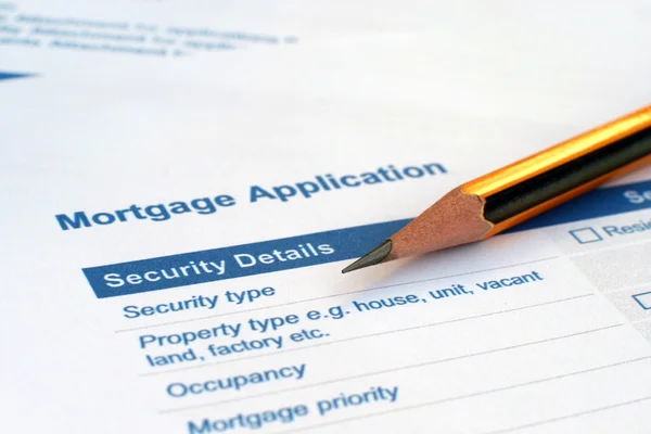 Mortgage application — Stock Photo, Image