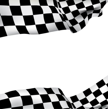 Background checkered flag clipart
