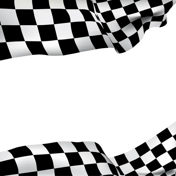 Background checkered flag — Stock Vector