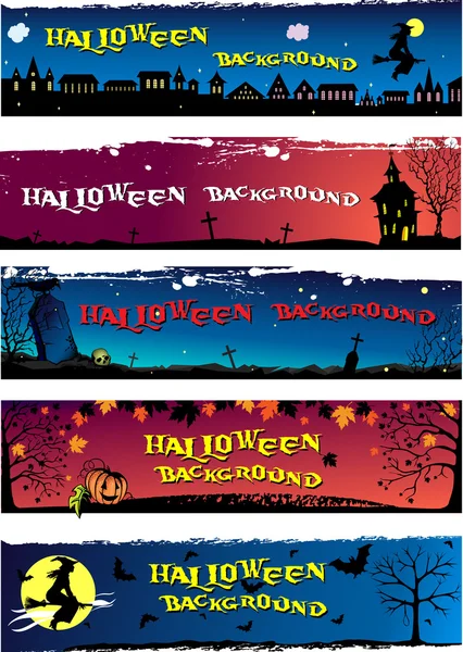 Halloween backgrounds — Stock Vector