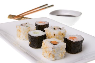 california rolls ve makizushi karışımı