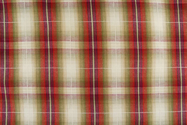 Chequered fabric texture — Stock Photo, Image