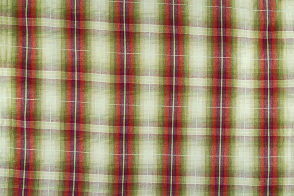 Textura de tecido Chequered — Fotografia de Stock