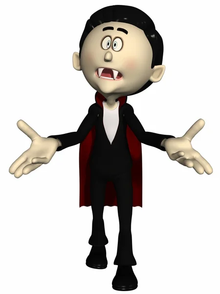 Zeichentrickfigur Vampir — Stockfoto