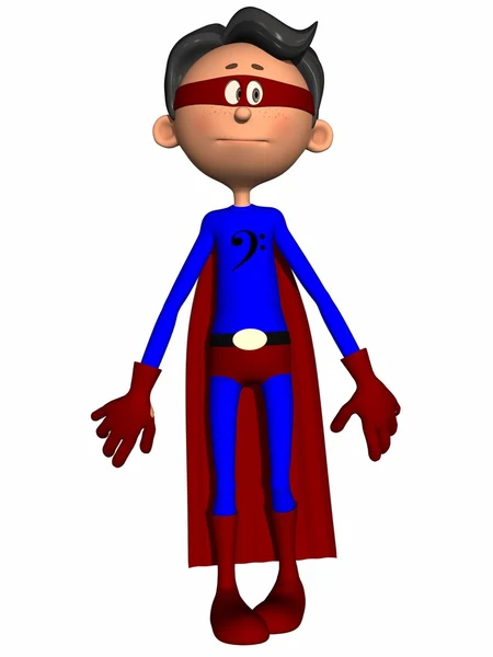 Figura de Toon Super héroe —  Fotos de Stock